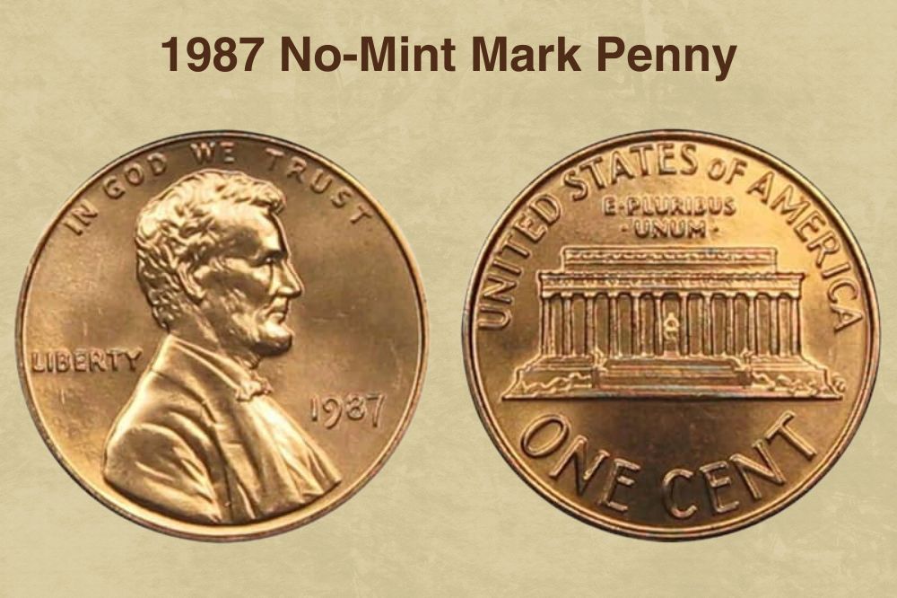 1987 No-Mint Mark Penny