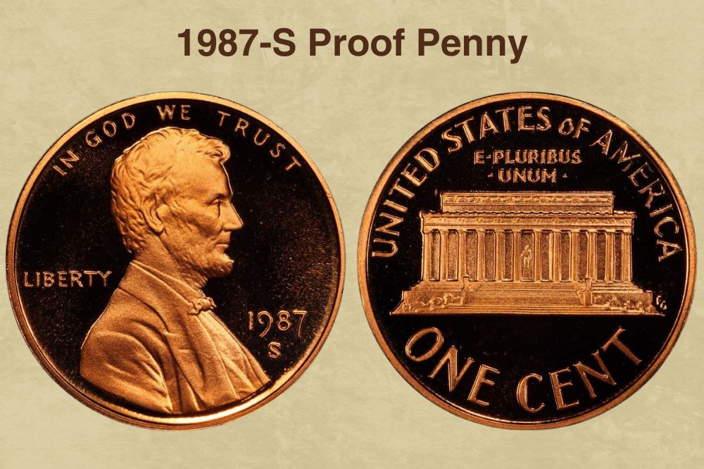 1987-S Proof Penny
