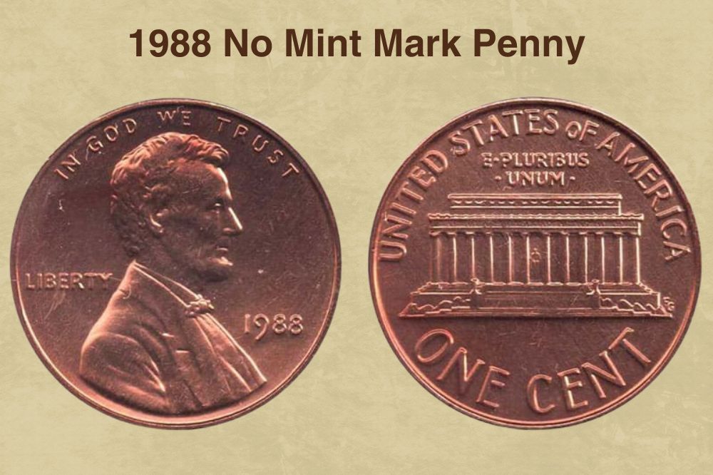 1988 No Mint Mark Penny