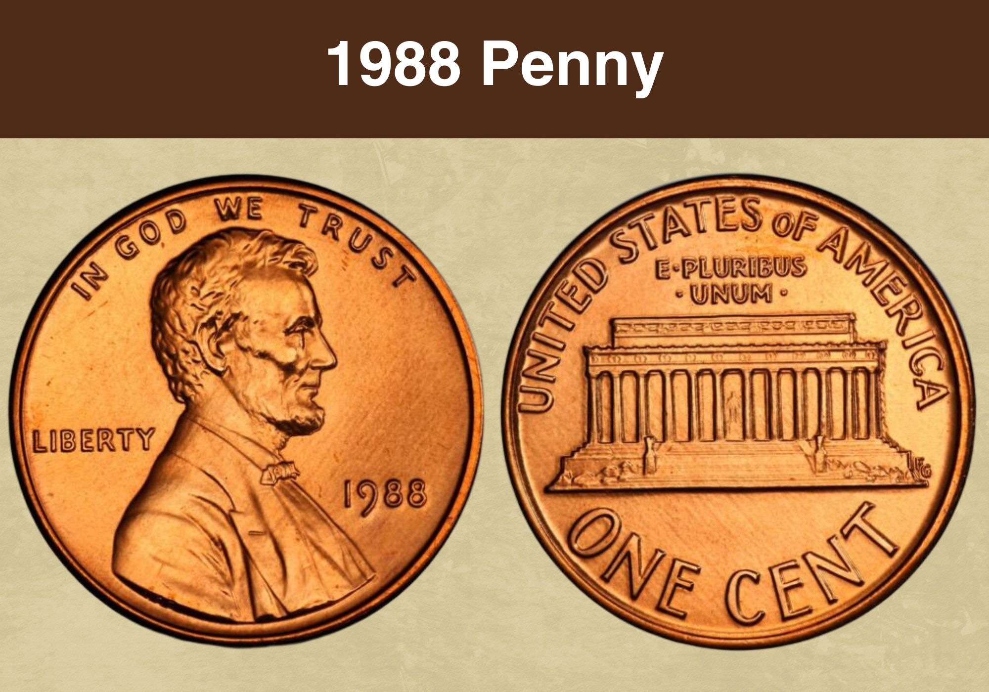 1988 Penny Coin Value (Errors List, “D”, “S” & No Mint Mark Worth)