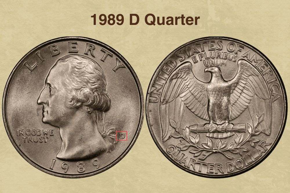 1989 D Quarter