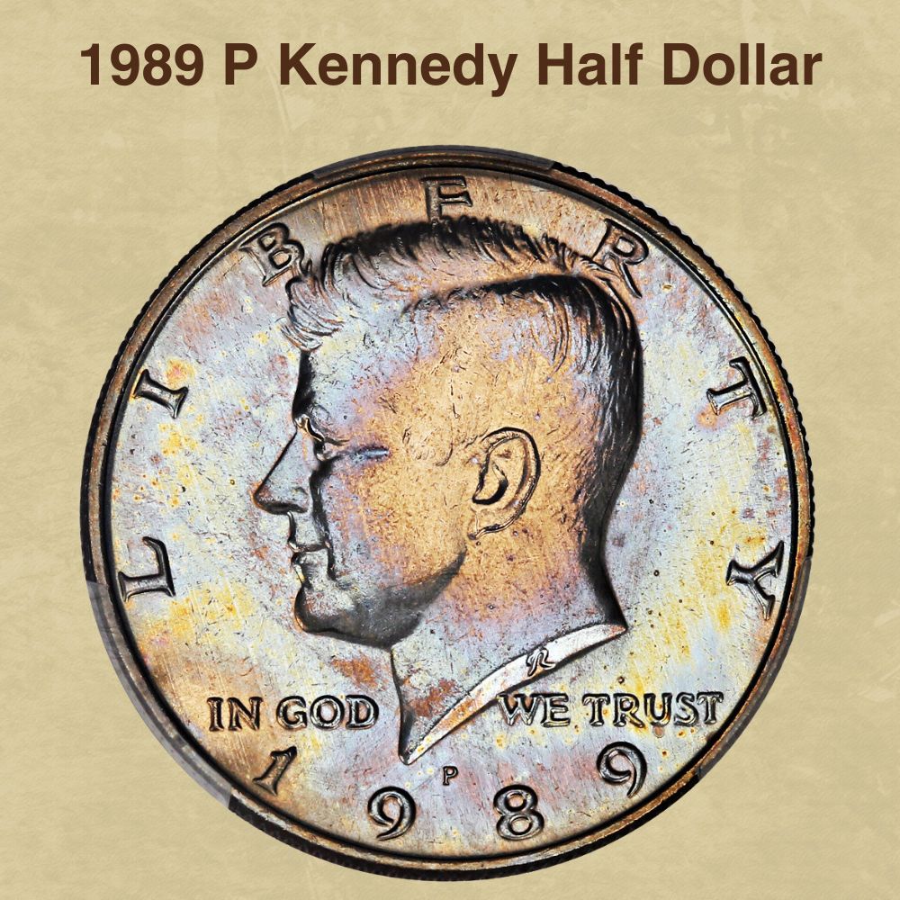 1989 P Kennedy Half Dollar