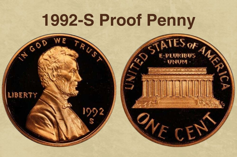1992-S Proof Penny