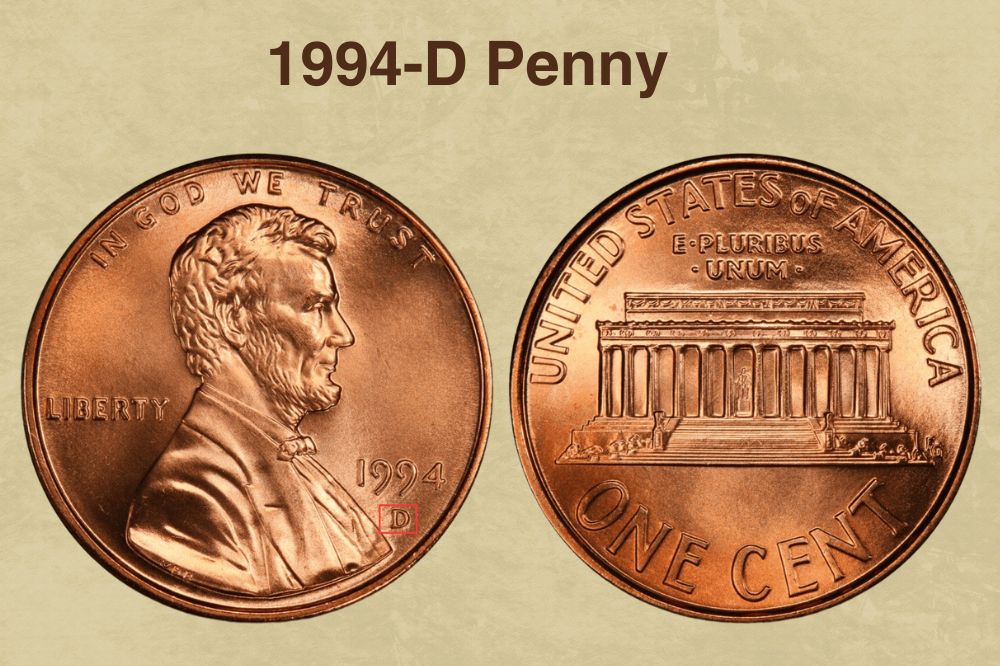 1994-D Penny