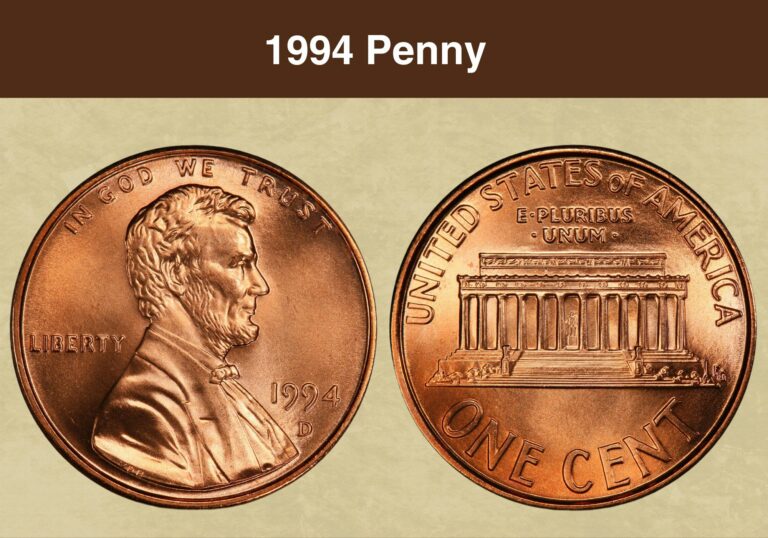 1994 Penny Value (Price Chart, Error List, History & Varieties)