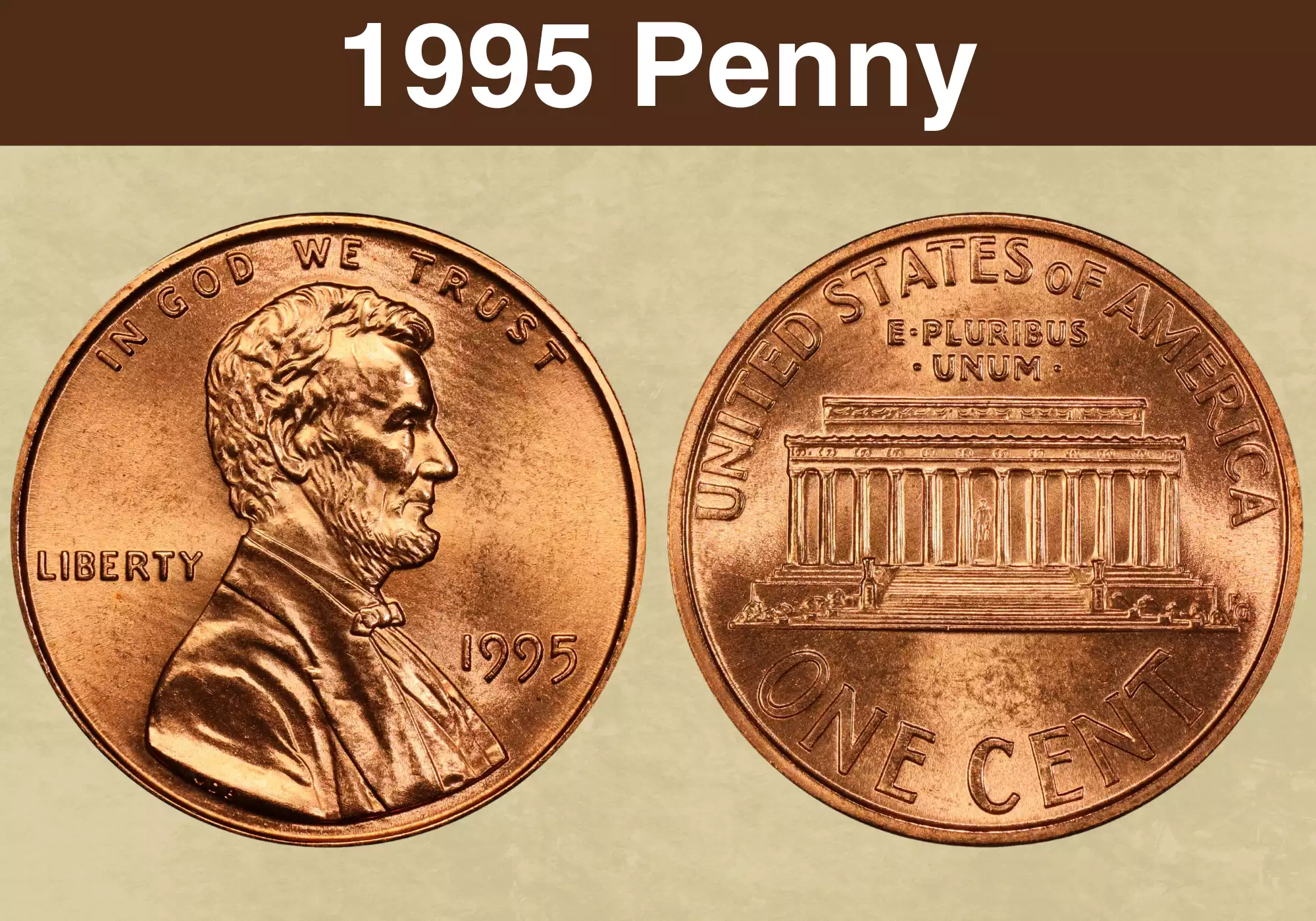 1995 Penny Value (Errors List, 
