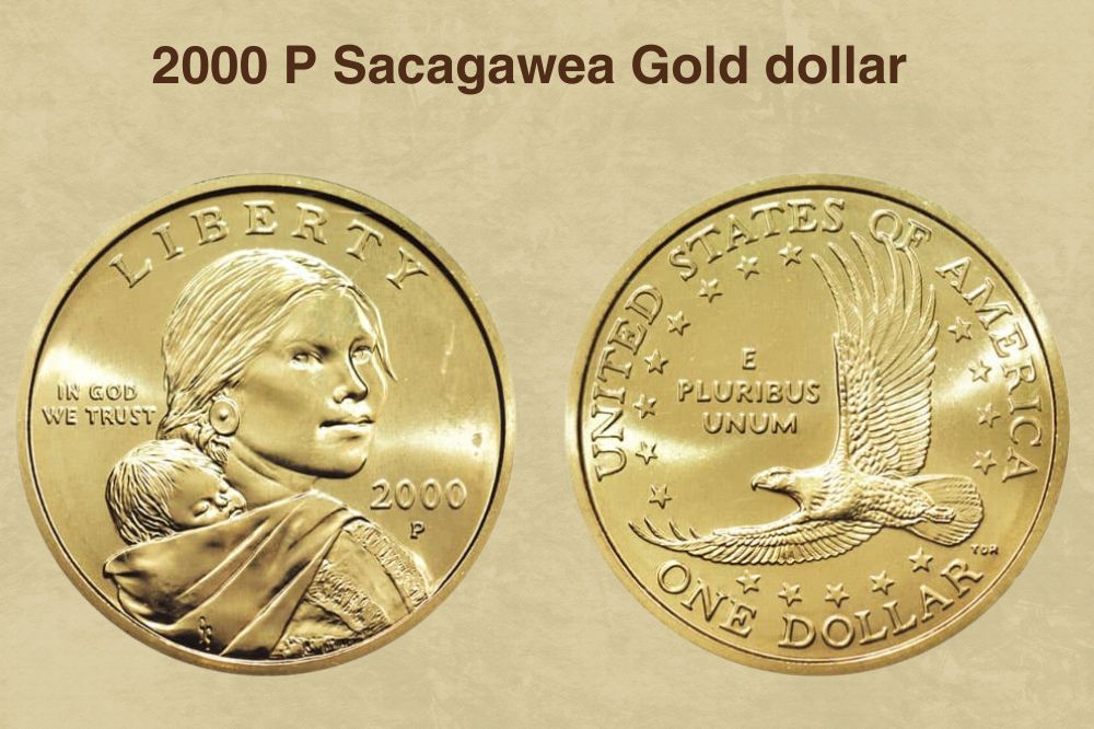 2000 P Sacagawea Gold dollar
