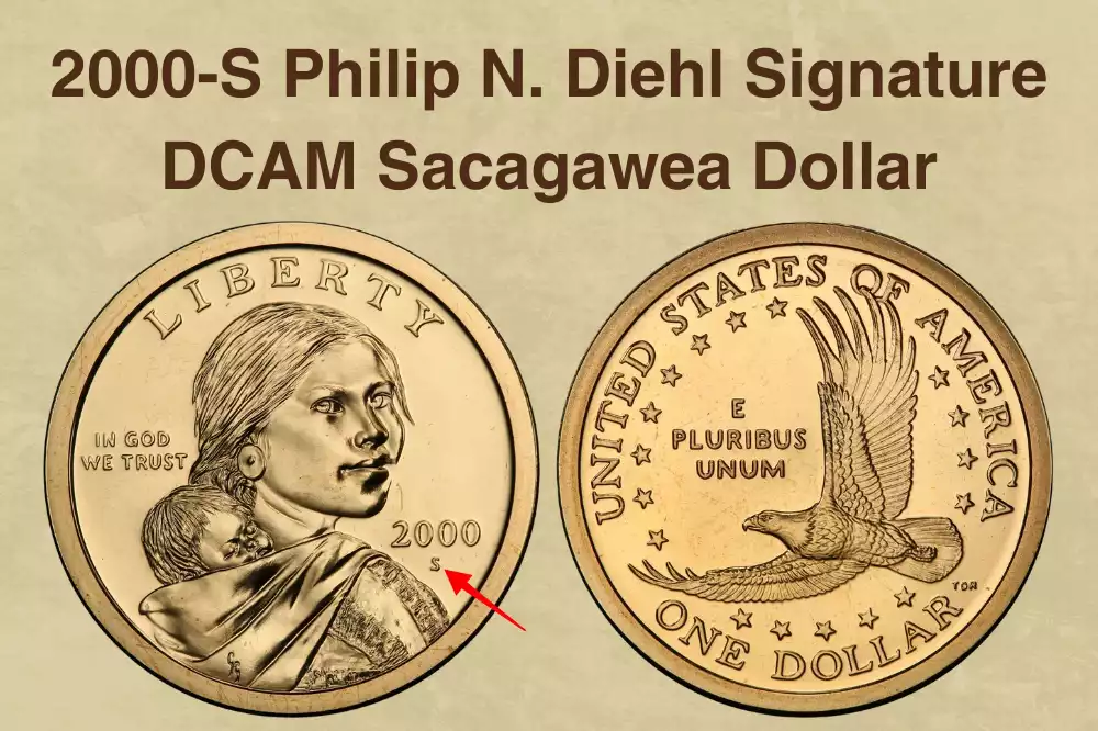 2000-S Philip N. Diehl Signature DCAM Sacagawea Dollar Value