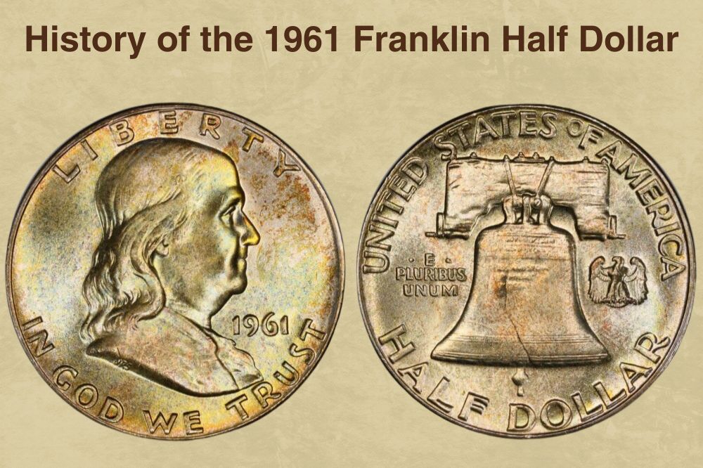 1961 Franklin Half Dollar Reverse