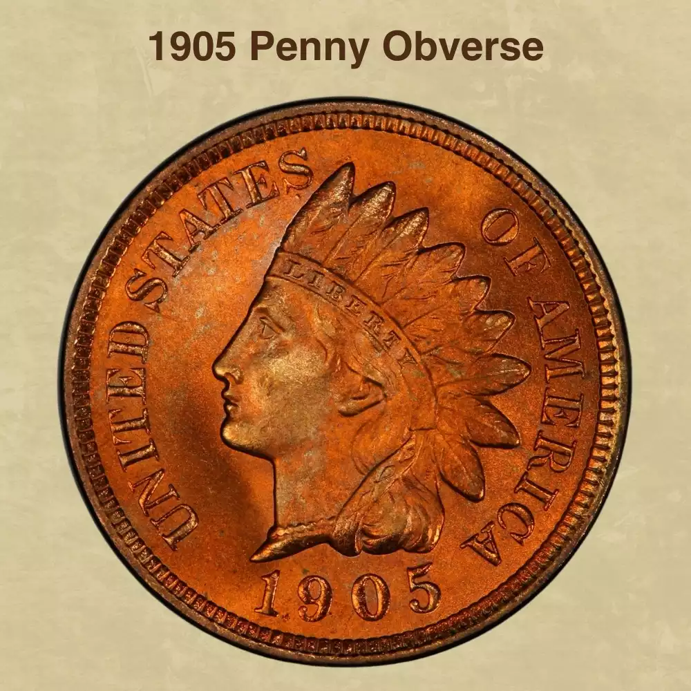 The Obverse Of The 1905 Penny