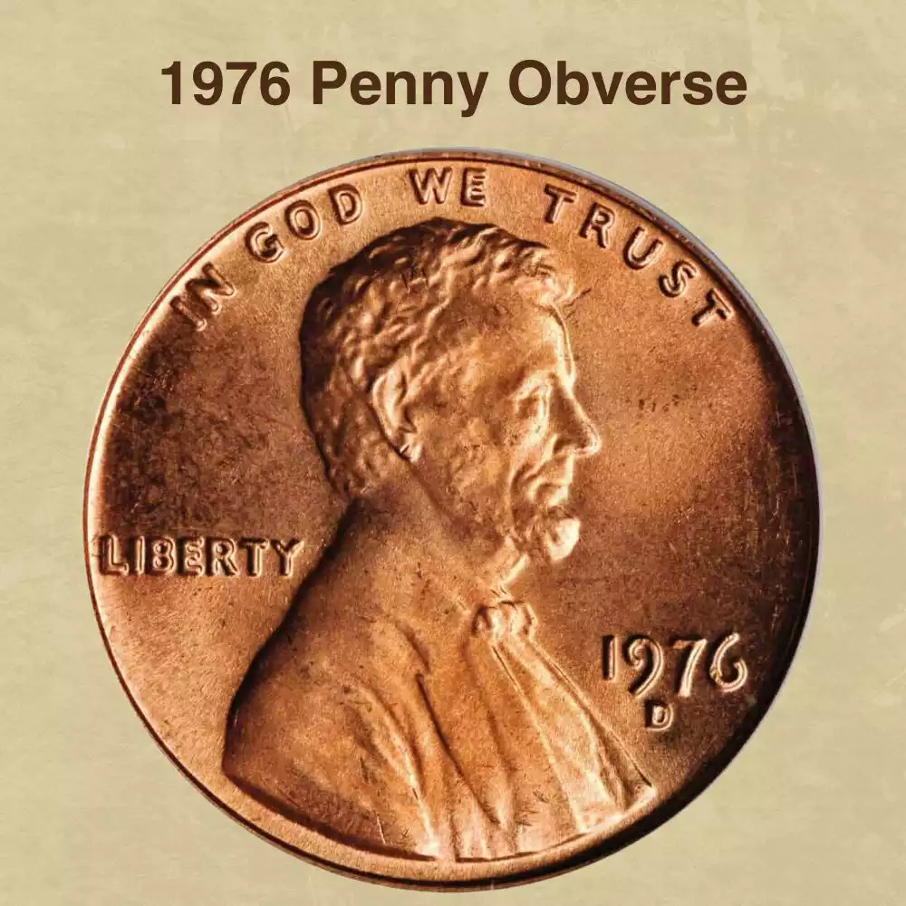 The Obverse Of The 1976 Penny