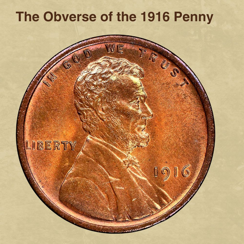 The Obverse of the 1916 Penny