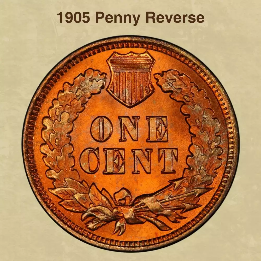The Reverse Of The 1905 Penny