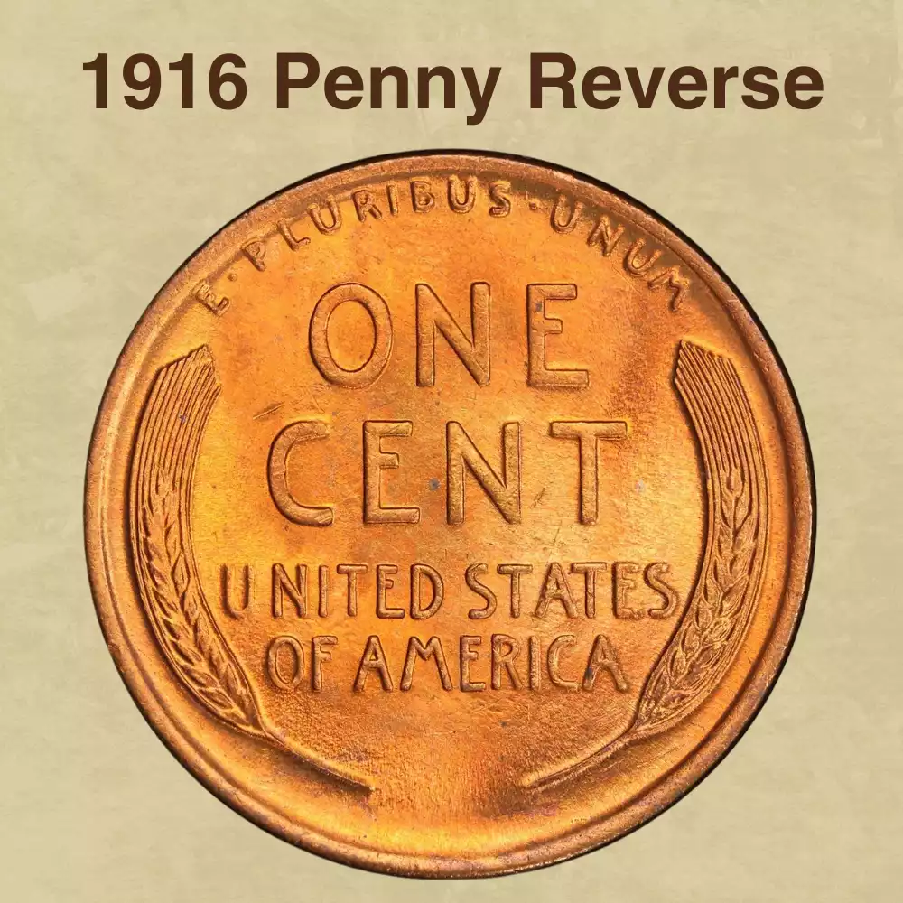 The Reverse Of The 1916 Penny