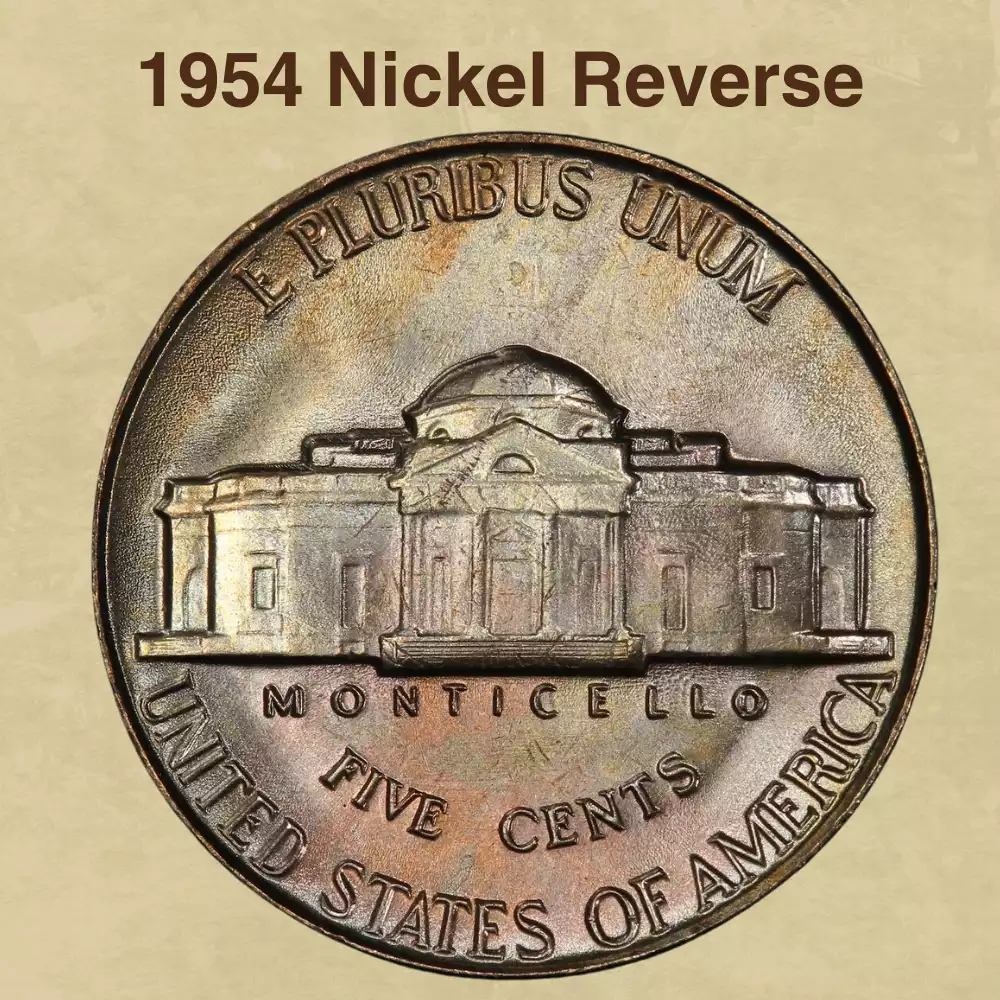 The Reverse Of The 1954 Nickel