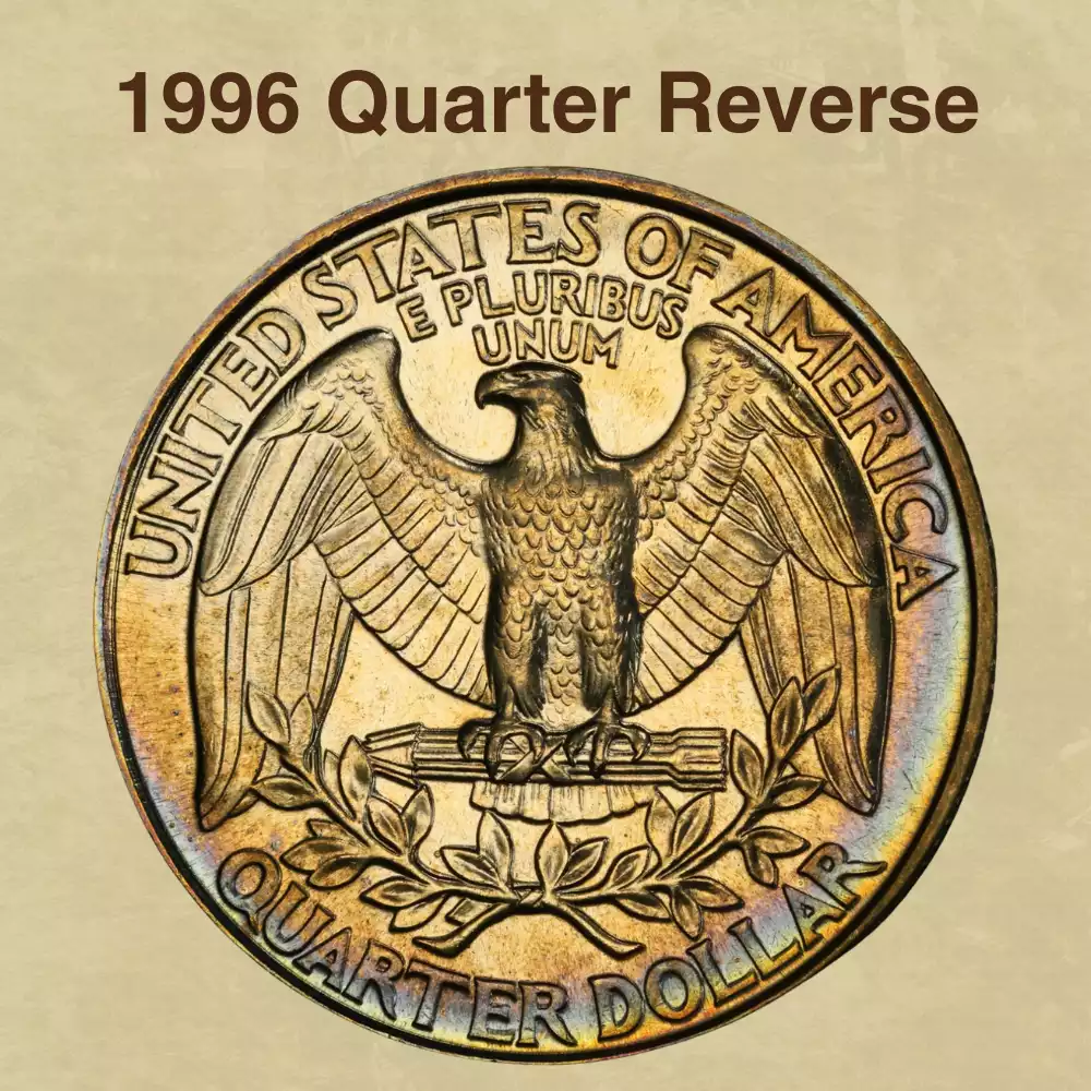 The Reverse Of The 1996 Quarter