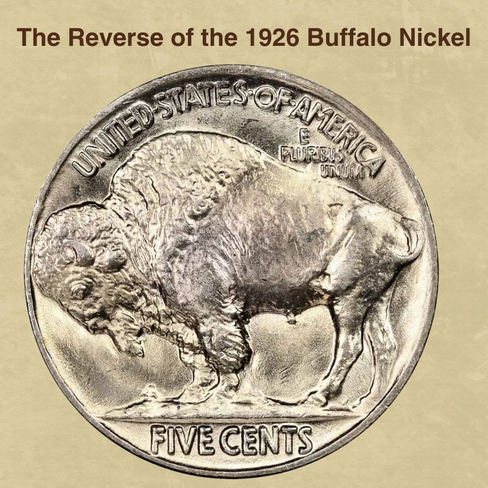 The Reverse of the 1926 Buffalo Nickel