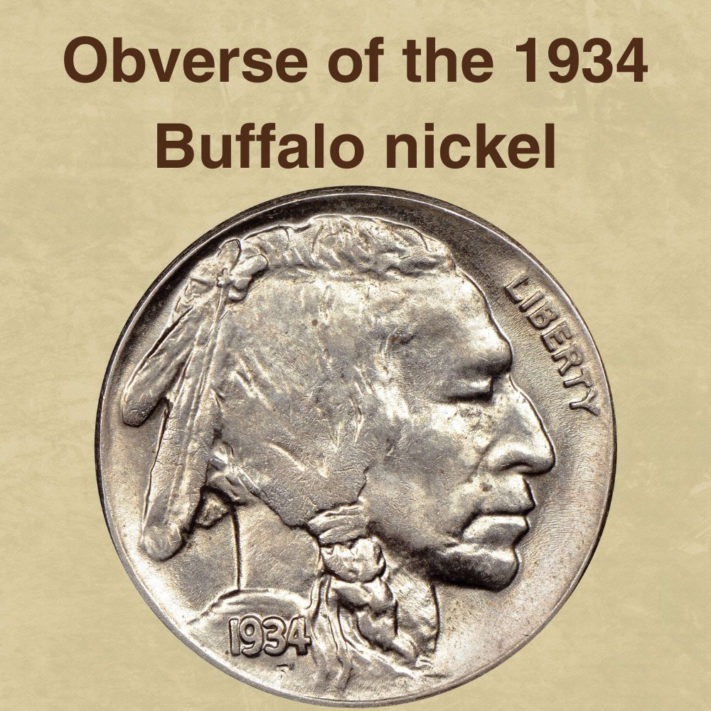 1934 D Indian Head Buffalo Nickel 5 Cent Piece F Fine 5c US Coin  Collectible at 's Collectible Coins Store