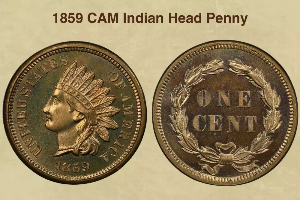 1859 CAM Indian Head Penny Value