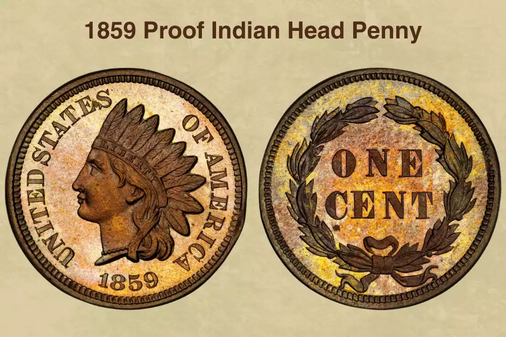 1859 Proof Indian Head Penny Value
