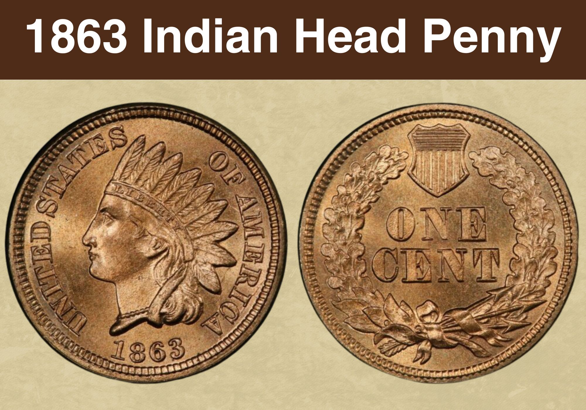 1863 Indian Head Penny Value