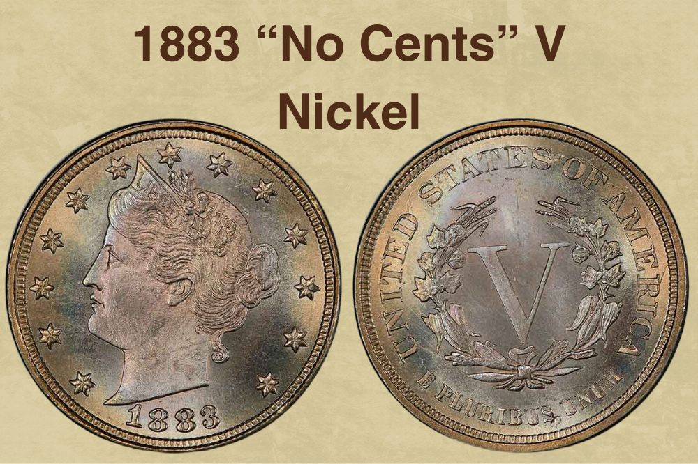 1883 “No Cents” V Nickel Value