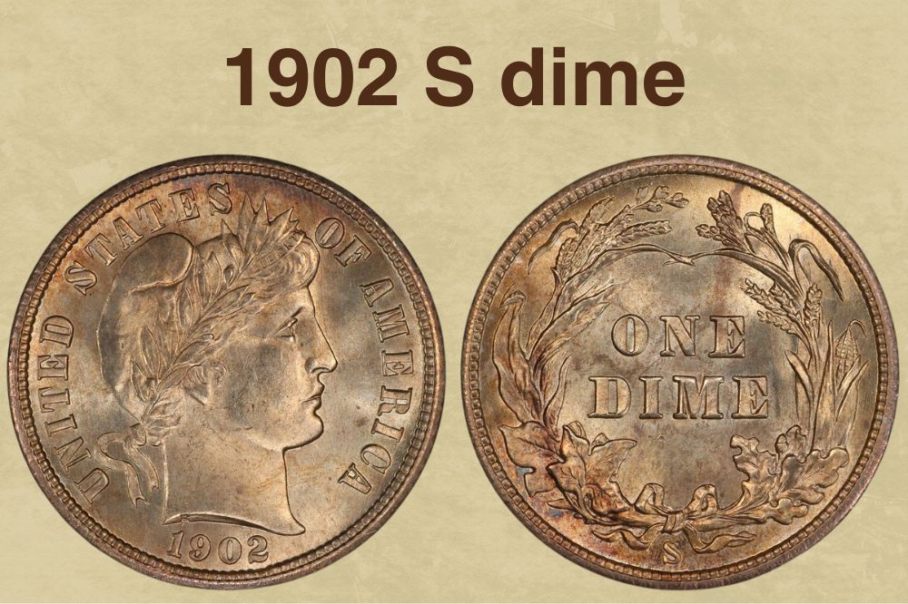 1902 S dime value