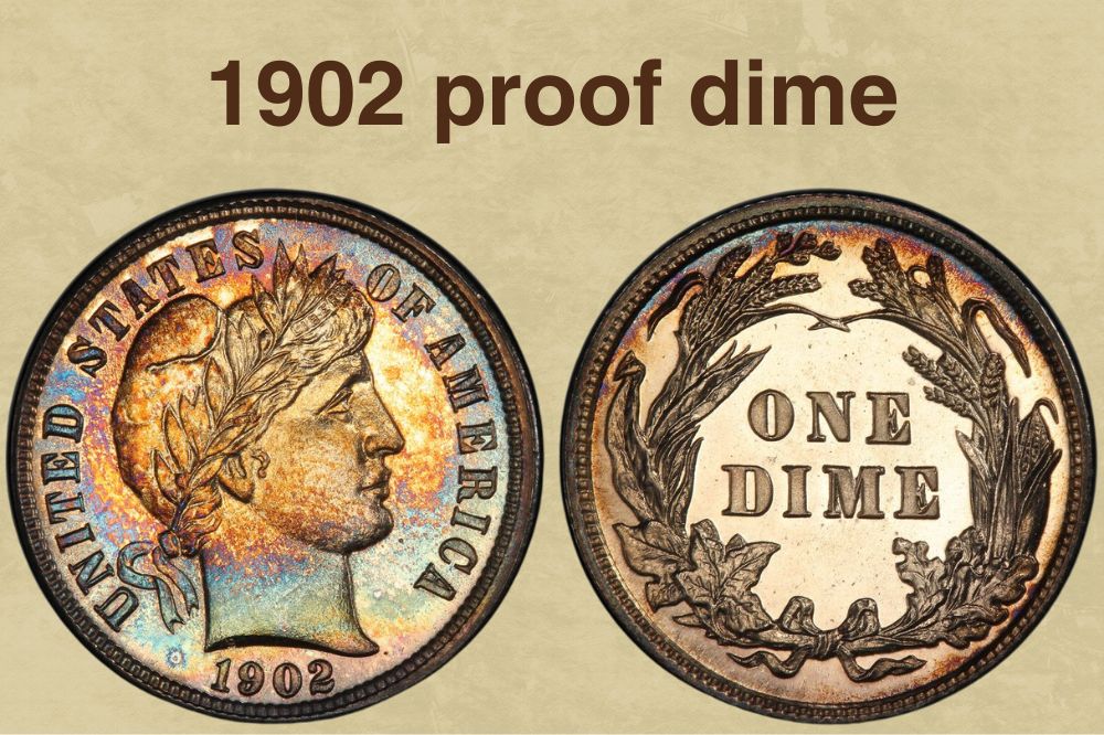1902 proof dime value