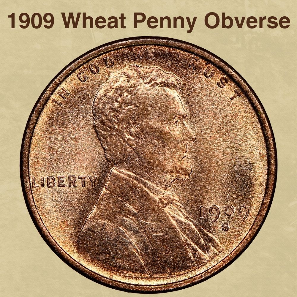 1909 Wheat Penny Obverse
