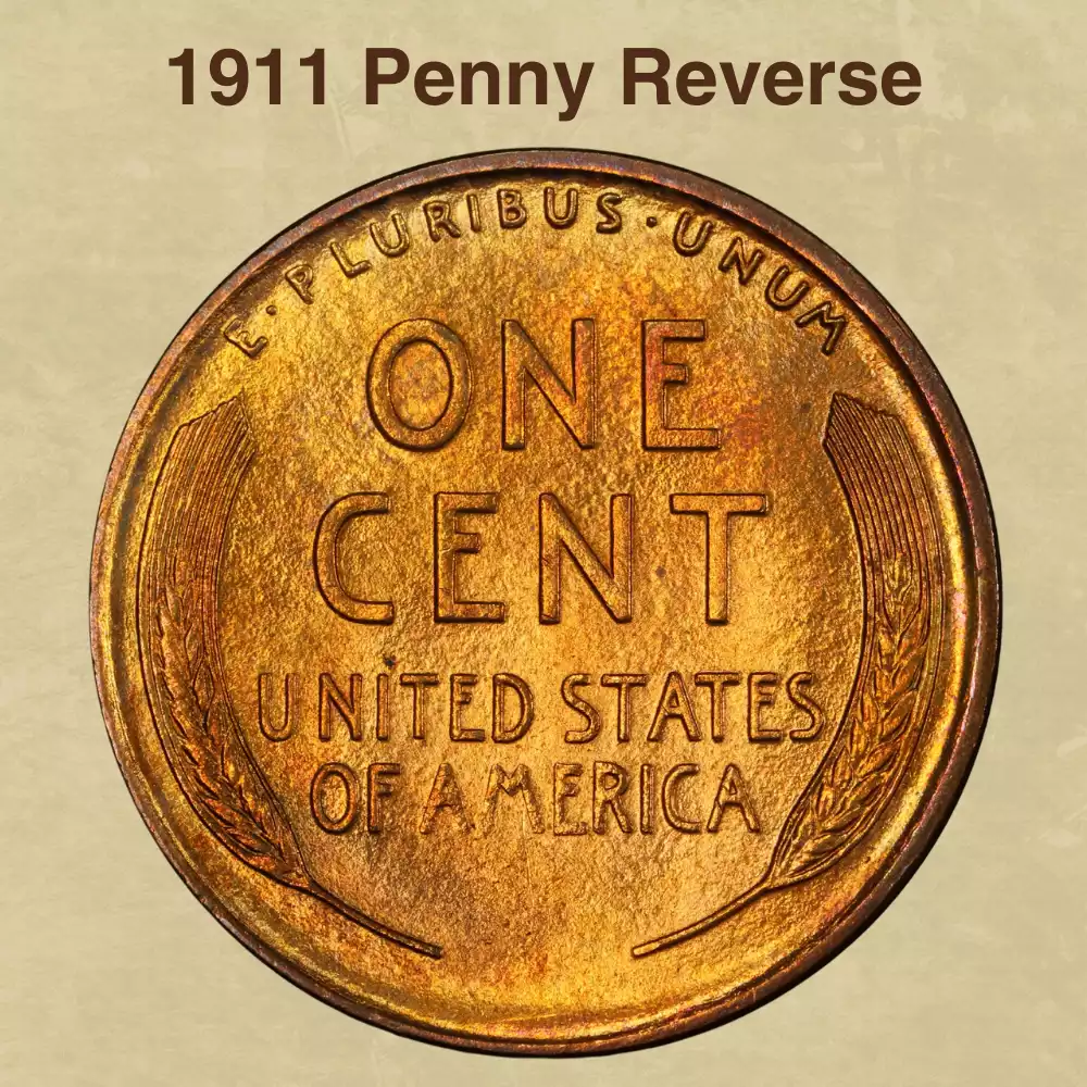 The Reverse of the 1911 Penny