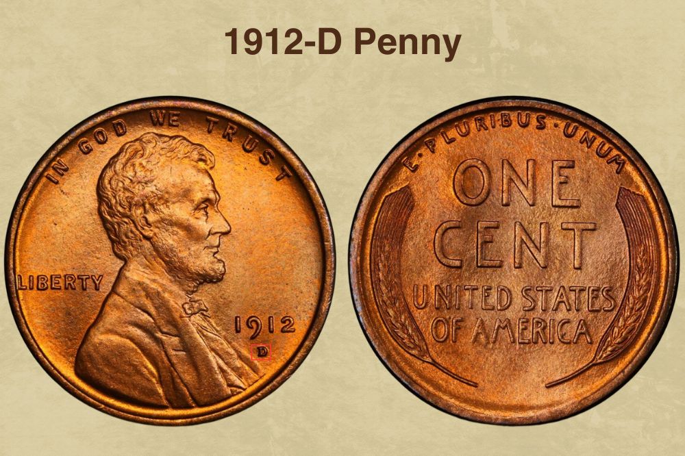 1912-D Penny