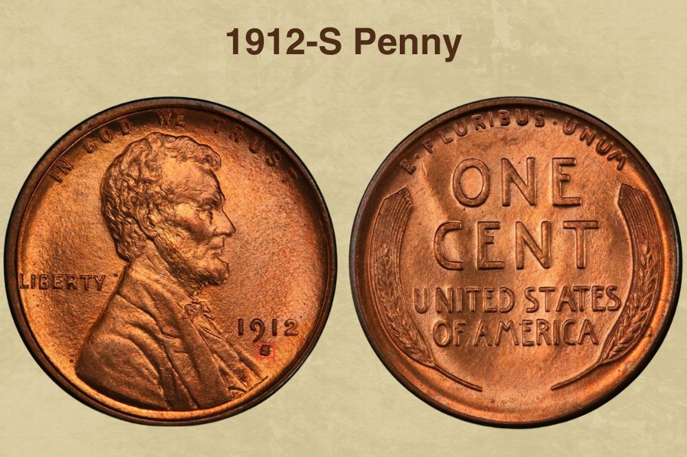 1912-S Penny