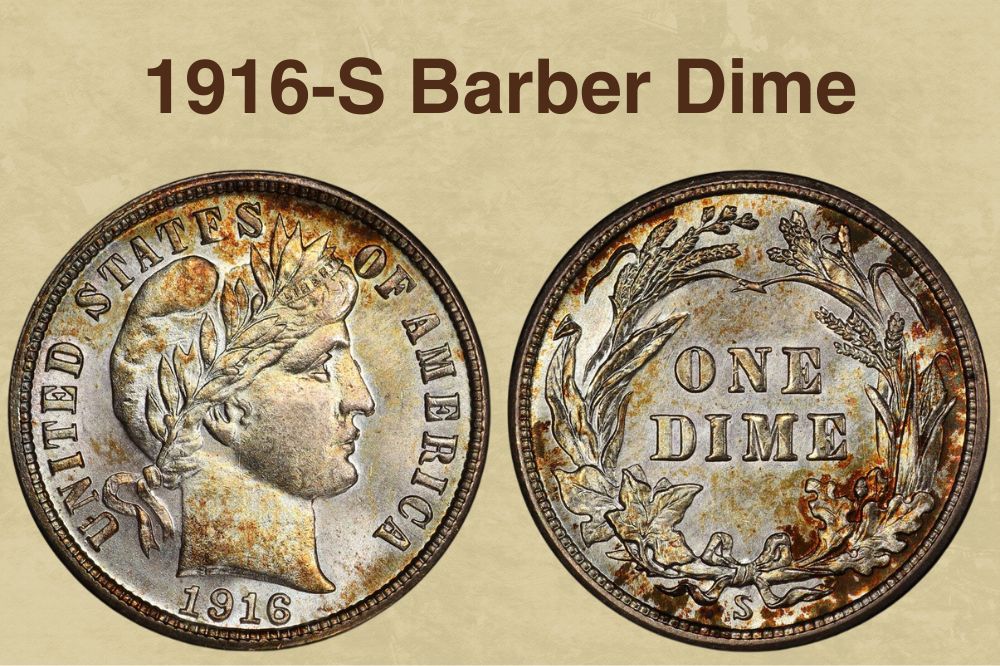 1916-S Barber Dime Value