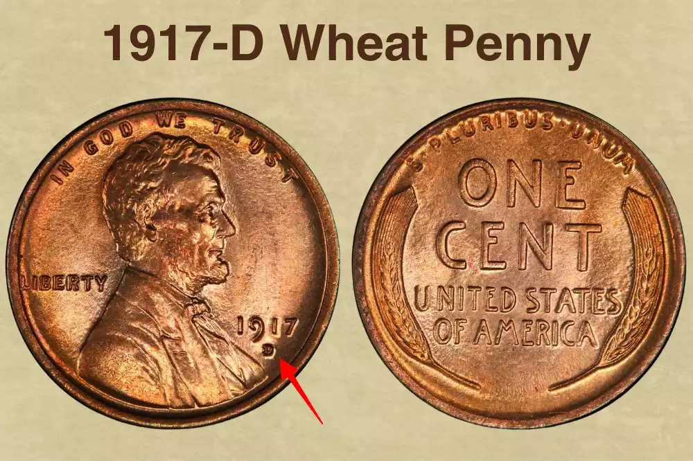1917-D Wheat Penny Value