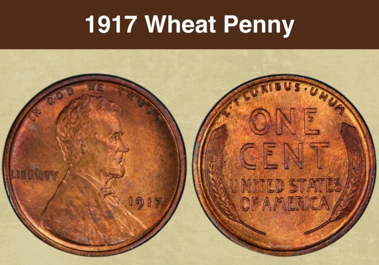 1917 Wheat Penny Value (Price Chart, Error List, History & Varieties)