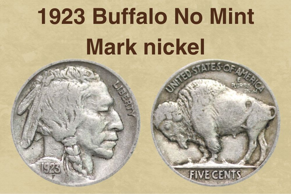 1923 Buffalo No Mint Mark nickel Value