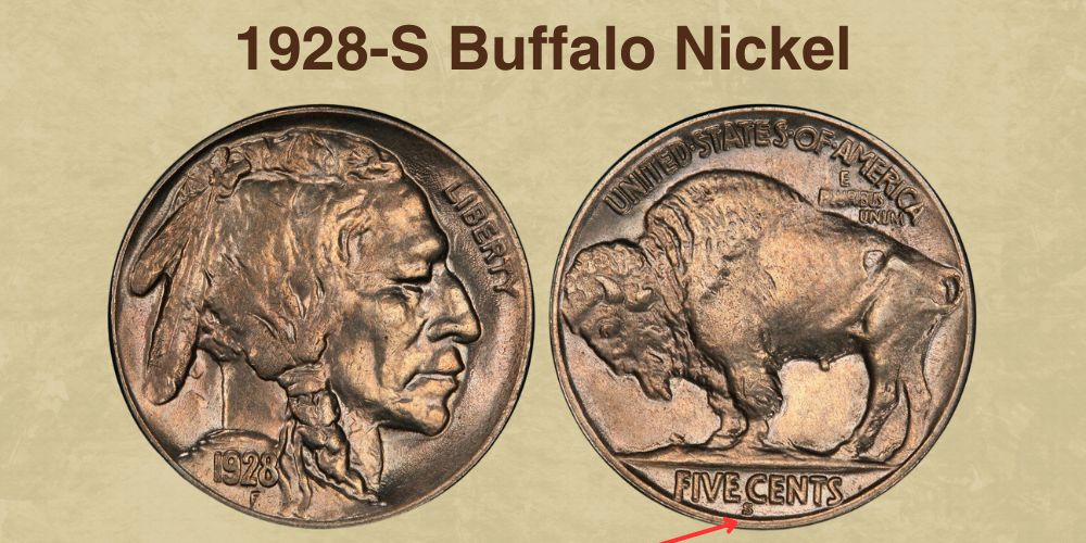 1928-S Buffalo Nickel Value