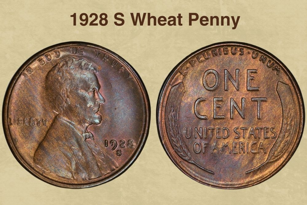 1928 S Wheat Penny