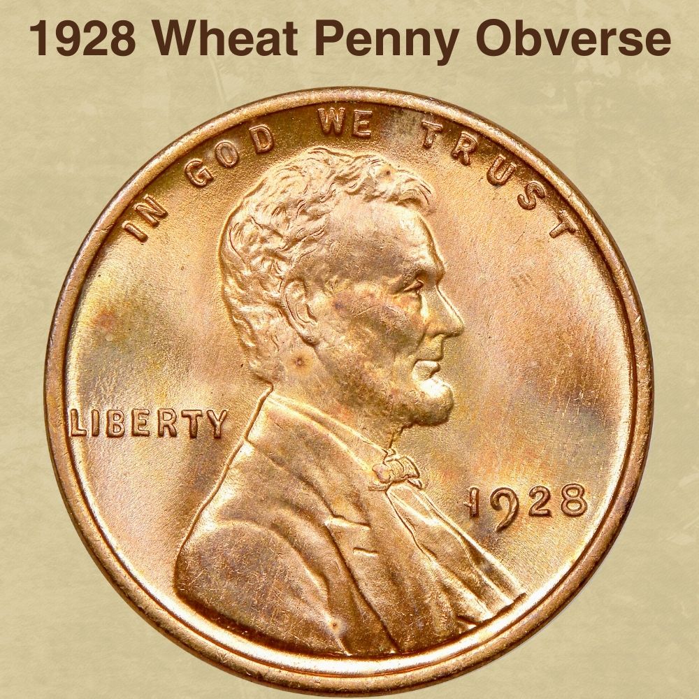 1928 Wheat Penny Obverse