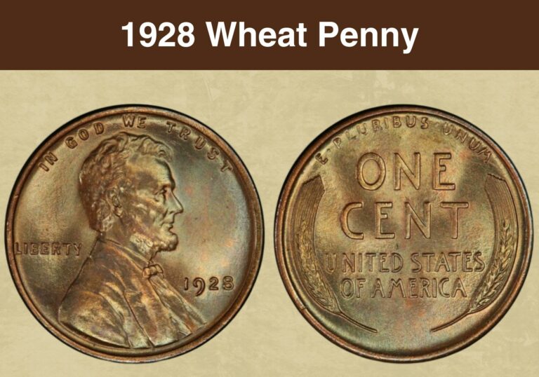 1928 Wheat Penny Value (Price Chart, Error List, History & Varieties)