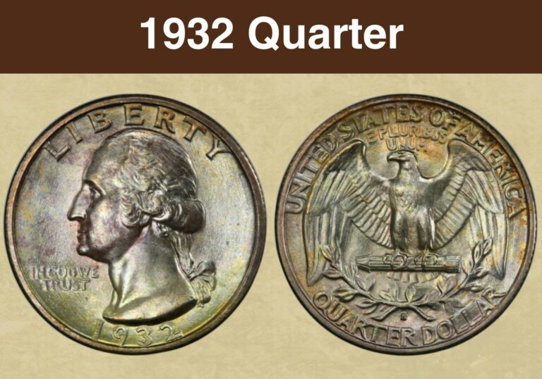 1932 Quarter Value (Price Chart, Error List, History & Varieties)