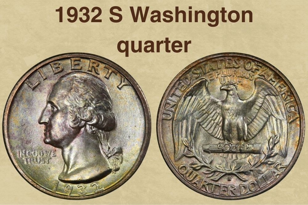 1932 S Washington quarter Value