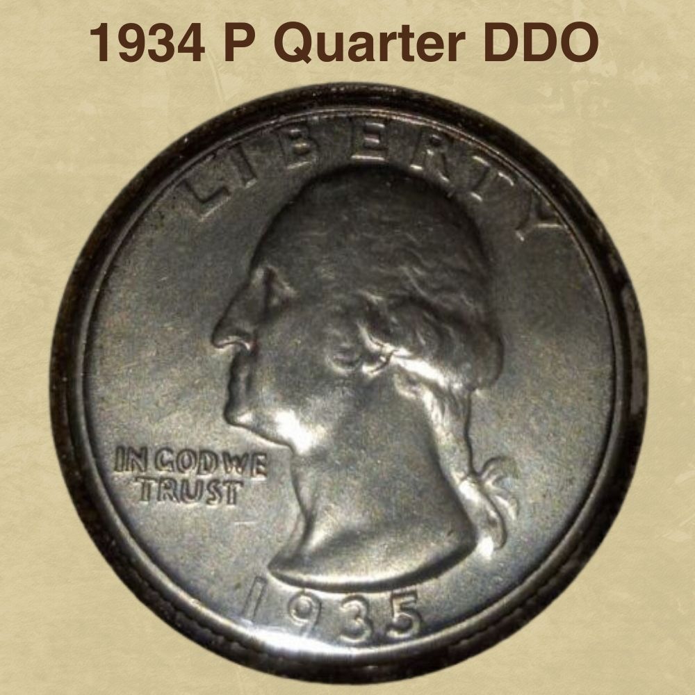 1934 P Quarter DDO
