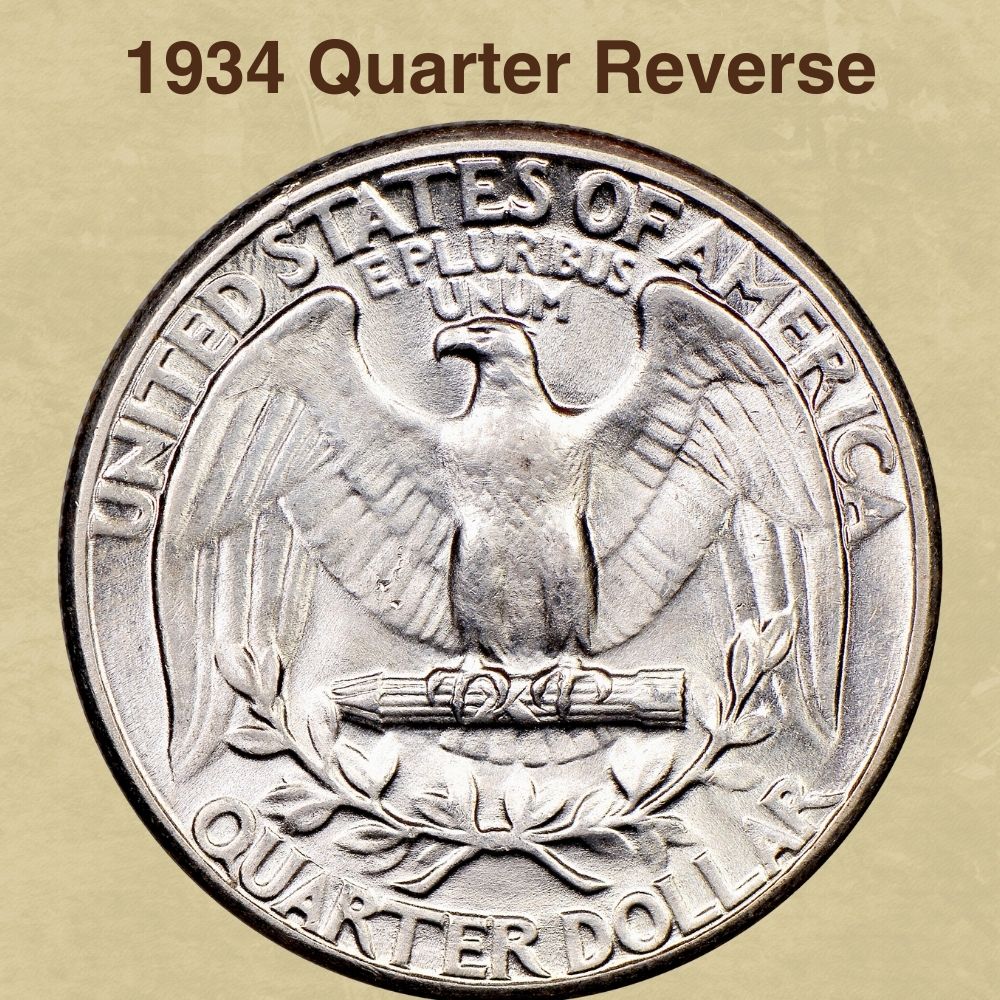 1934 Quarter Reverse