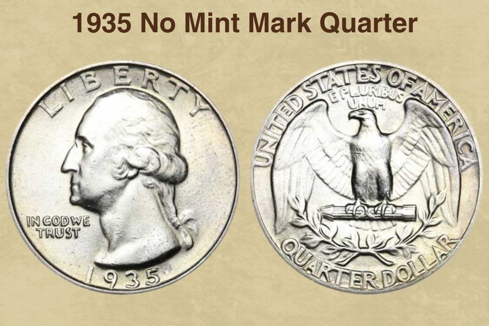 1935 No Mint Mark Quarter