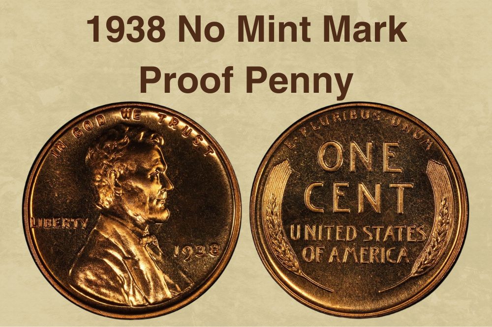 1938 No Mint Mark Proof Penny Value