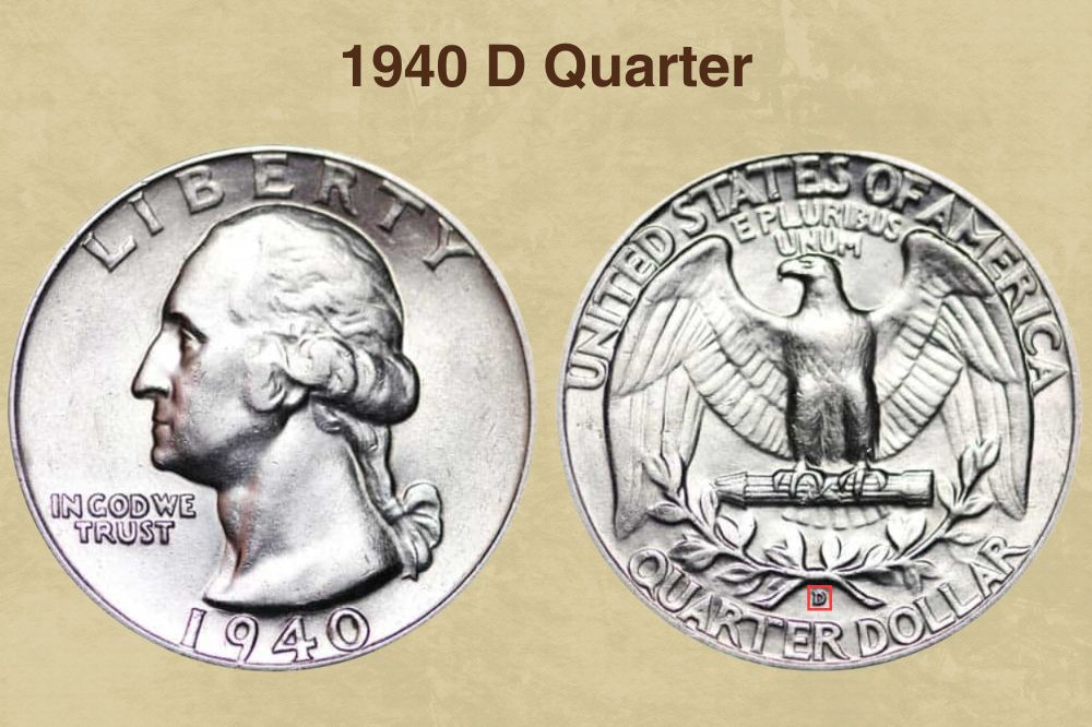 1940 D Quarter