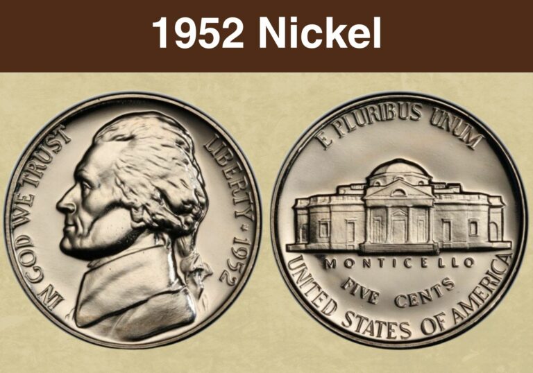 1952 Nickel Value (Price Chart, Error List, History & Varieties)