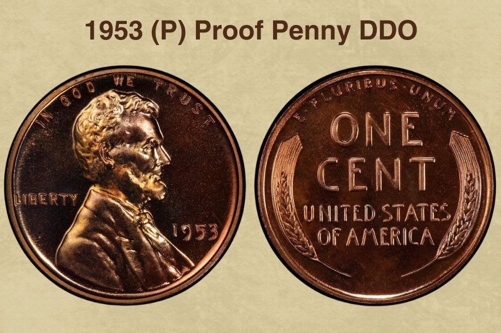 1953 (P) Proof Penny DDO