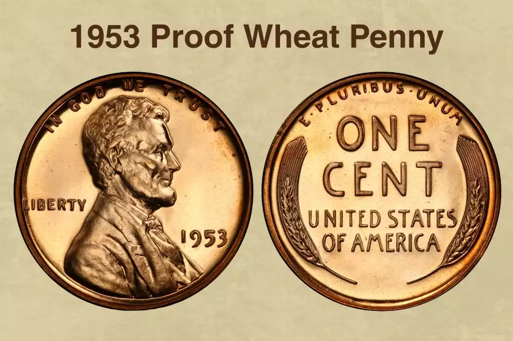 1953 Proof Wheat Penny Value
